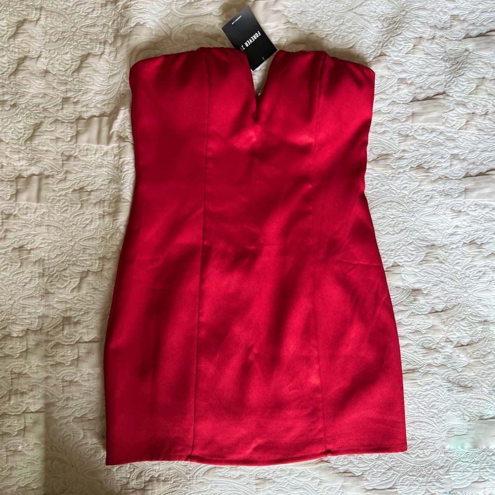 Forever 21 Red Mini Dress S